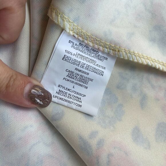 Copper Key Girls Dress Size 14 Yellow Floral Print Halter Spring Summer NEW - Picture 7 of 7